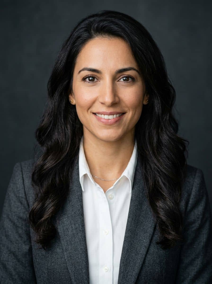 Charcoal Suit - Studio Charcoal - woman business headshot